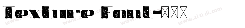 Texture Font字体转换